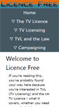 Mobile Screenshot of licencefree.co.uk